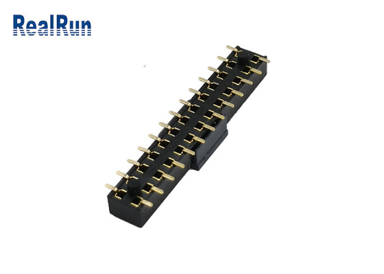 2.54mm SMTの女性ヘッダーのプラスチック高さ3.5mmの絶縁体2x13Pの位置PCBのコネクター