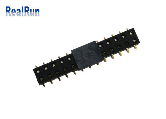 2.54mm SMTの女性ヘッダーのプラスチック高さ3.5mmの絶縁体2x13Pの位置PCBのコネクター
