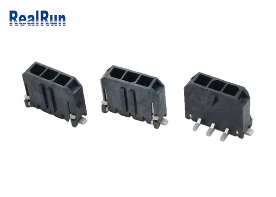 LCP UL 94V-0 3 Pinヘッダーのコネクター縦SMDのマットは2-1445053-3にスズメッキをした