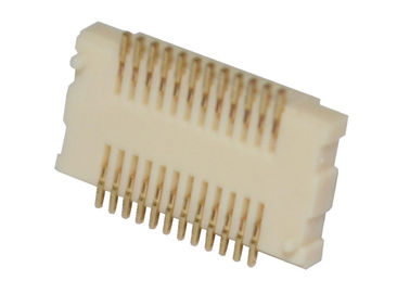 0.5A 0.5mmピッチPA6T BTBのコネクター24 Pin DC 500V PCBヘッダーのコネクター
