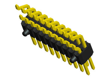 二重列ピンヘッダー横のSMTのタイプ2x20 ピンヘッダーの黒1.27mm