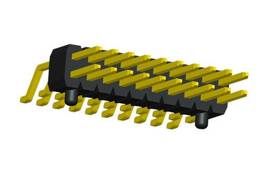 二重列ピンヘッダー横のSMTのタイプ2x20 ピンヘッダーの黒1.27mm