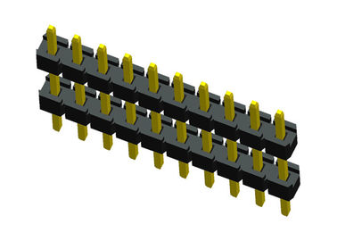 DC500V SMT Pinヘッダーのコネクターの単一の列2.0mmの高さPCBのピン コネクタ