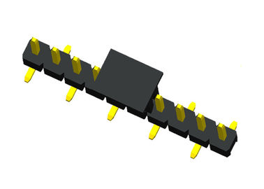 10P PA6T男性ヘッダーのコネクターの単一の列の帽子SMT 2.0mmの高さ2A PBT