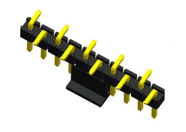 10P PA6T男性ヘッダーのコネクターの単一の列の帽子SMT 2.0mmの高さ2A PBT