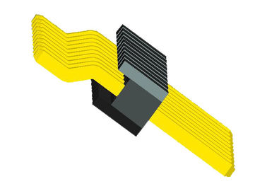 10のピンヘッダーのコネクター1.27mm