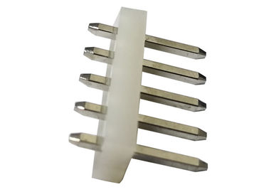 180程度の単一の列ピンヘッダーのコネクター5のピン コネクタ3.96 Mm X 3.2 Mm