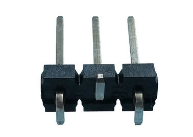3 ピンの単一の列ピンヘッダーのコネクターSMTのタイプ黒5.08x2.5mmピッチ