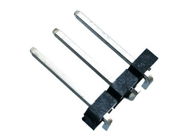 3 ピンの単一の列ピンヘッダーのコネクターSMTのタイプ黒5.08x2.5mmピッチ