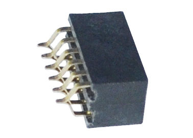 /倍の列の女性ヘッダー1.27mm 6ピン コネクタ横のSMTのタイプ選抜して下さい