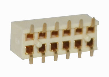 12 ピンヘッダーのコネクター女性PCBのコネクター2.0mmピッチの二重列SMTのタイプ
