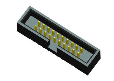 1.27mmのコネクターの金のフラッシュに乗る表面の台紙ワイヤー180度2の列