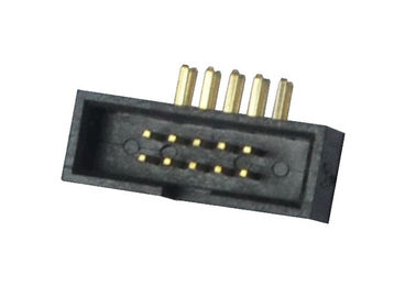 1つの列箱ヘッダーのコネクターの直角のタイプPCB板金のフラッシュ