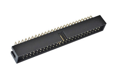 直角PCBのコネクター90度箱のタイプ2.54mmピッチ50 ピンヘッダー