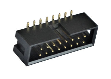男性箱ヘッダーのコネクター2.54mmピッチSMTのタイプPBT/PA6Tの絶縁体材料