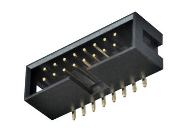 男性箱ヘッダーのコネクター2.54mmピッチSMTのタイプPBT/PA6Tの絶縁体材料