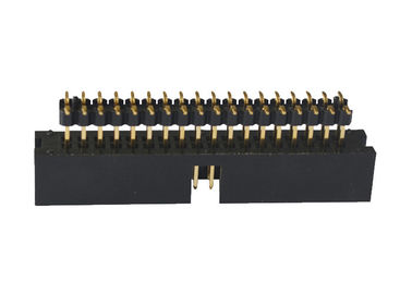 二重プラスチックの箱ヘッダー タイプ2.54 MmのSMTのPCB板金のフラッシュ3.0AMP