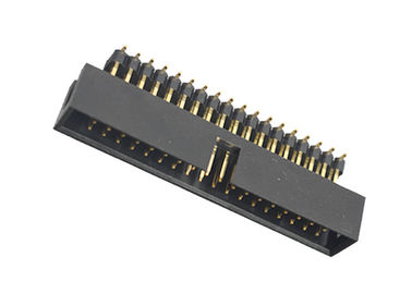 二重プラスチックの箱ヘッダー タイプ2.54 MmのSMTのPCB板金のフラッシュ3.0AMP
