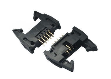 2.54mm覆われたヘッダーのコネクター10 ピンの縦のたらいの穴を耐火性にして下さい