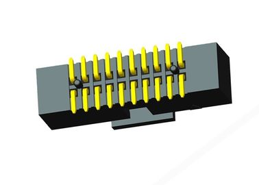 SMTの帽子のタイプ・ボックス ヘッダーのコネクター1.27mmピッチの金のフラッシュの接触めっき