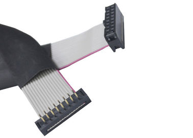 習慣2.0mm IDCのフラット ケーブル アセンブリ ホックの長方形のはんだ終了