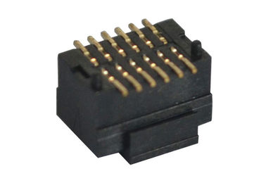 コネクター0.8Mmピッチ女性ヘッダー2*6P SMTのタイプに乗るPA9T LCP H4.0 Mm板