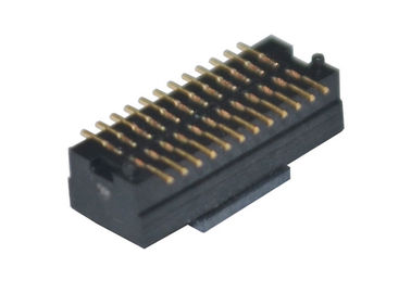 PCBのコネクターの女性のタイプ24 ピンの表面の台紙に乗る二重列板