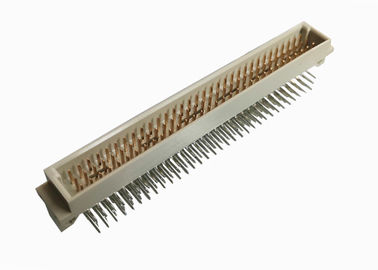 黄銅DIN 41612のコネクターPCBの直角のコネクター2.54 Mmピッチ ヘッダー