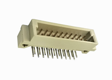DIN 41612の二重列ピンヘッダーのコネクター10 ピン男性の直角PCBヘッダー
