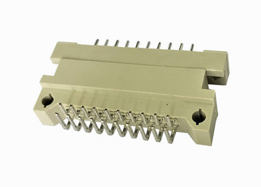 DIN 41612の二重列ピンヘッダーのコネクター10 ピン男性の直角PCBヘッダー