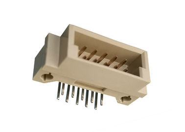 PCB板のための女性のまっすぐな2x5 ピンヘッダーDIN 41612 180 学位の二重列