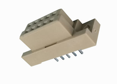 180程度DIN 41612のコネクター2の列ヘッダー2x5 ピンの真鍮の接触材料