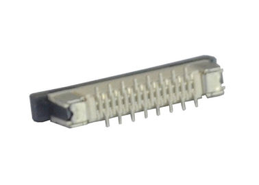 SMTのタイプ16 ピン FFC FPCのコネクター0.5mmピッチの表面の台紙ピンヘッダー