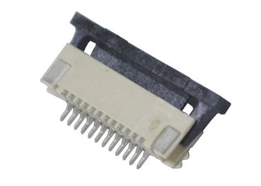適用範囲が広いプリント基板のための垂直12 ピン FFC FPCのコネクター0.5mm