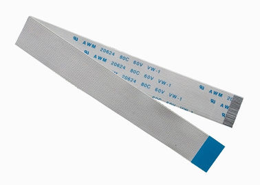 末端のコネクターが付いている超薄く適用範囲が広く平らなリボン・ケーブル0.5mmピッチ