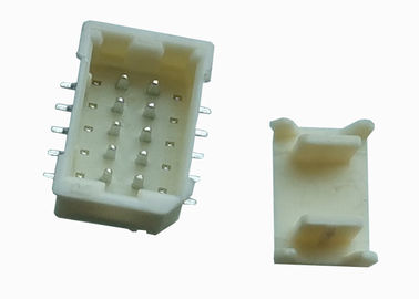 電源コネクタ10 ピンヘッダー1.0mmピッチのすくいのタイプに乗るベージュSMTワイヤー