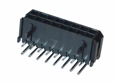 PBT/PA6Tワイヤー ウエファーのコネクターの直角500V抵抗電圧