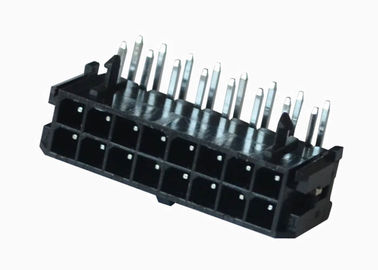 PBT/PA6Tワイヤー ウエファーのコネクターの直角500V抵抗電圧