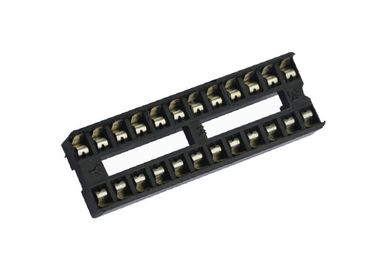 角目のまっすぐな集積回路のソケット2.54mm 24のピン コネクタ