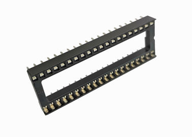 2.54mmのピッチ7.62mmの表面の台紙のすくいのソケットのすくいの正方形ピンヘッダーの列