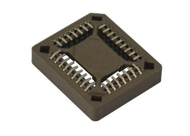 32 ピン PLCC ICのソケットのコネクター1.27mmピッチSMTのタイプ金/スズめっき