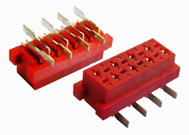 6つのピンの出版物のケーブル タイプに乗る女性ヘッダーIDC Connector1.27mmワイヤー