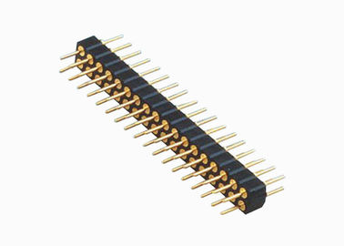 PCBのコネクターのすくいの男性の円形の女性Pinヘッダー2.0mmピッチの二重列の真鍮の接触材料