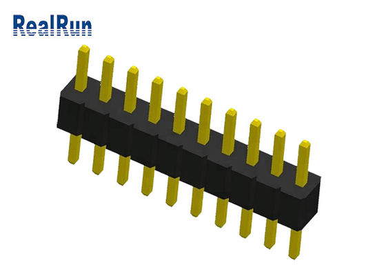 1.0mmピッチ10 Pin PA6T 0.75Aの単一の列ヘッダーのコネクター