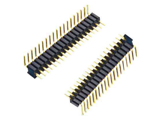 PA6T 1.0mmピッチ10P直角ヘッダーのコネクター
