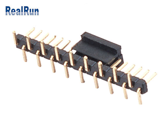 SMT SMDの単一の列9P 1.0mmピッチ男性ヘッダーのコネクターUL94V-0