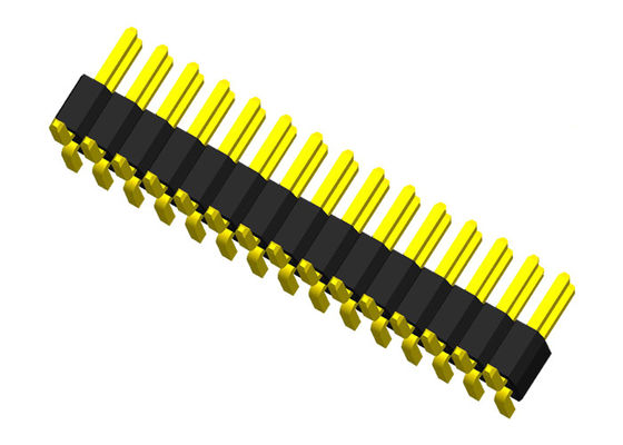 PA6T 1.0mmの二重列2x10P SMD Pinヘッダーのコネクター