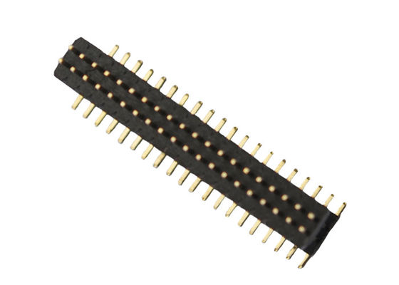 二重層40P PA6Tの絶縁体Pinヘッダーのコネクター1.0*1.5mm