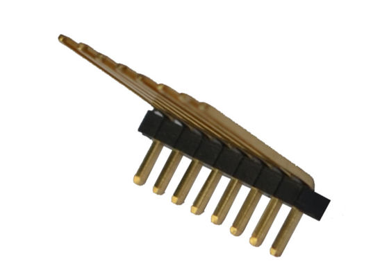 8P 90程度1.0mmの高さ男性ヘッダーのコネクター500VAC
