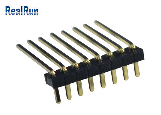 8P 90程度1.0mmの高さ男性ヘッダーのコネクター500VAC